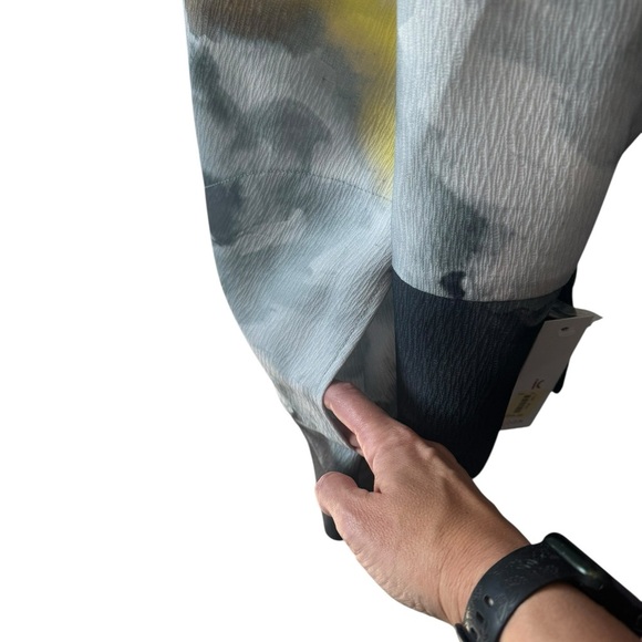 NWT IC Collection by Connie K 2X Abstract Watercolor Blouse Artwear Avant Garde - Picture 5 of 12